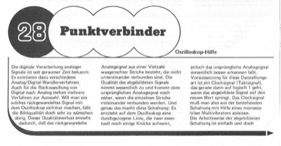 Punktverbinder (Oszilloskopdarstellung)