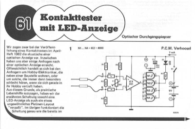 Durchgangstester (LED)