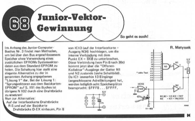 Vektorgewinnung (Junior-Computer)