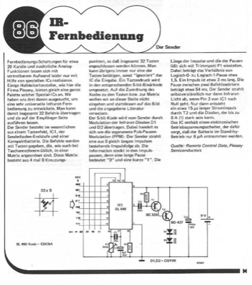 IR-Fernbedienung (SL490)