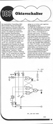 Oktavschalter (elektronische Orgel)