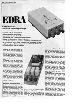 EDRA (Drehfeld Richtungsanzeiger)