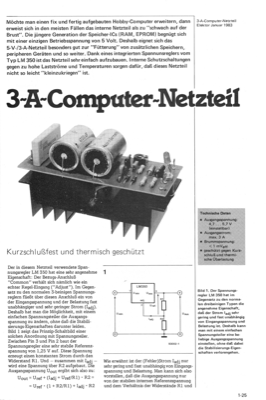 3-A-Netzteil (5V LM350)