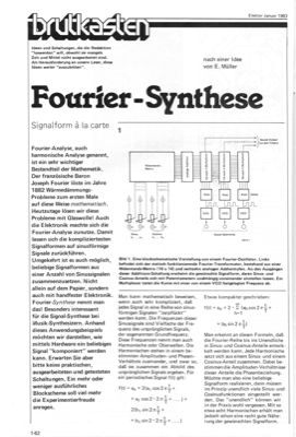 Fourier-Synthese (Kurvenform)
