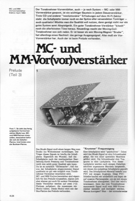 MC-MM-Vorverstärker