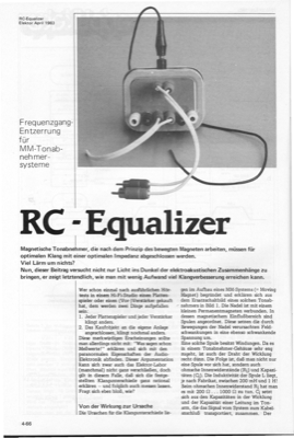 RC-Equalizer
