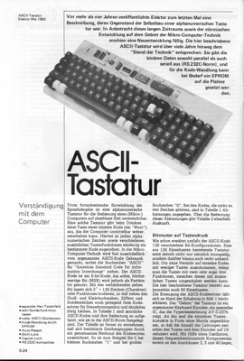 ASCII-Tastatur