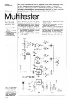 Digital-Signaltester (akustisch)