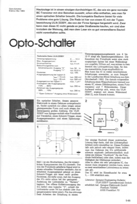 Opto-Schalter