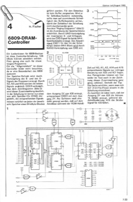 DRAM-Controller für 6809