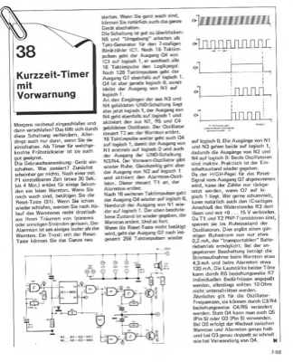 Kurzzeit-Timer mit Vorwarnung (4024)