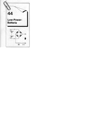 Low-Power-Batterie (Scherz)