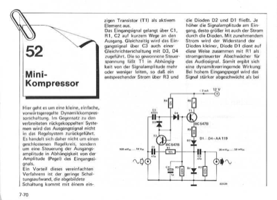 Mini-Kompressor (Dynamikkompressor)