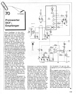 Preiswerter DCF-Empfänger (mit U250B)