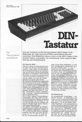 DIN-Tastatur (ASCII)