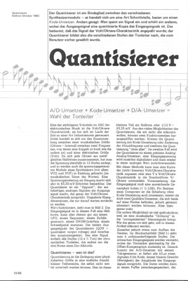 Quantisierer (Synthesizer ADC DAC)