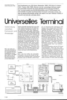 Universelles Terminal (VT52)