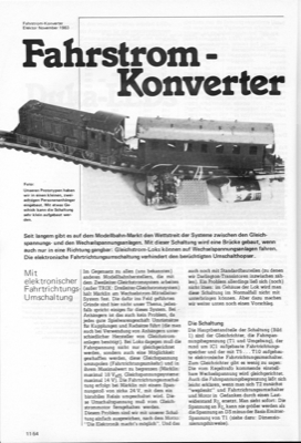 Fahrstrom-Konverter (Modellbahn)
