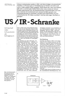 US-IR-Schranke (Ultraschall Infrarot)