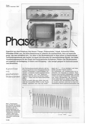 Phaser (Musik-Verfremdung)