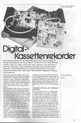 Digital-Kassettenrekorder