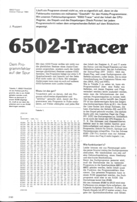 6502-Tracer