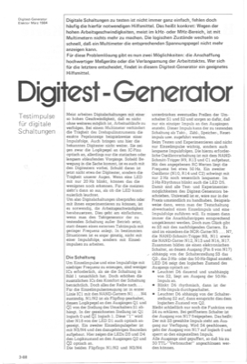 Puls-Generator für digitale Schaltungen