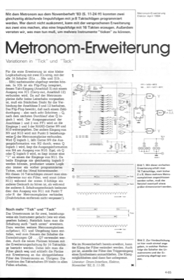 Metronom-Erweiterung