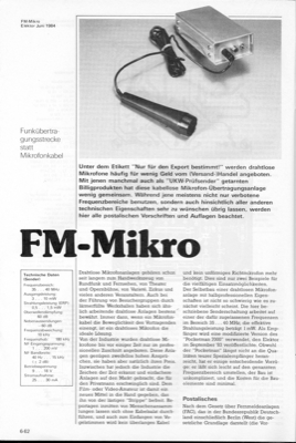 Mikrofon mit FM-Sender