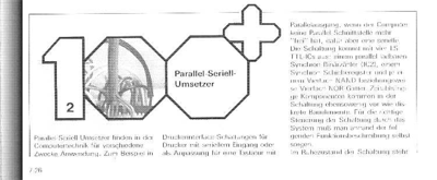 Parallel-Seriell Umsetzer (74161, 74165)