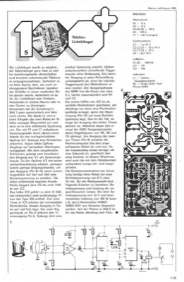 Telefon-Lichtklingel (induktiv)