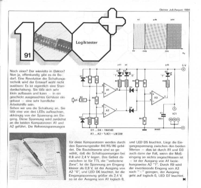 Logiktester (LEDs)