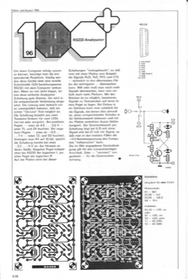 RS232-Analysator (LEDs)