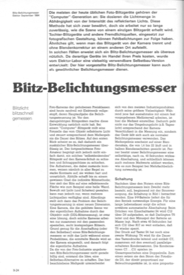 Blitzlicht-Belichtungsmesser