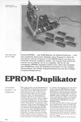 EPROM-Duplikator