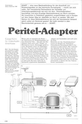 Peritel-Adapter (SCART Video)