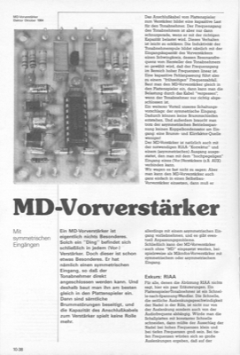 MD-Vorverstärker