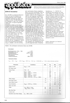 Applikator (20W IC-Verstärker)