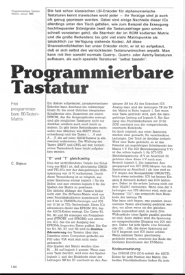 Programmierbare Tastatur