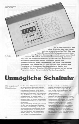 Schaltuhr (uP-System)