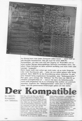 IBM-kompatibles XT-Board (Bericht)