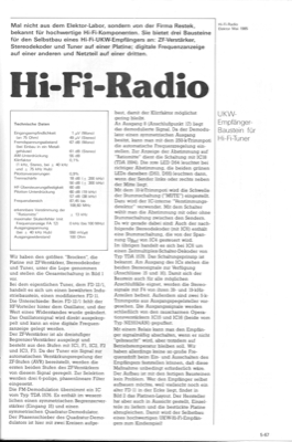 Hi-Fi-Radio