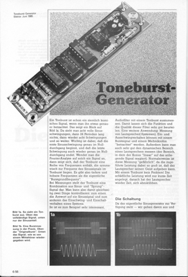 Ton-Burst-Generator