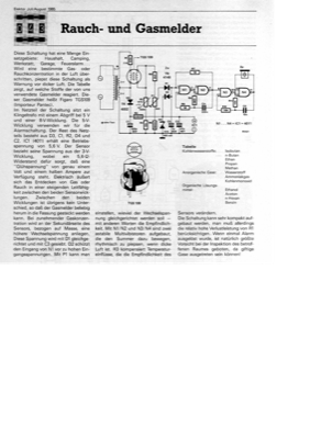 Rauch und Gasmelder (mit TGS109)