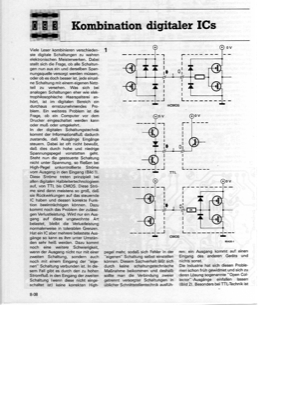 Kombination digitaler ICs (TTL CMOS HMOS)