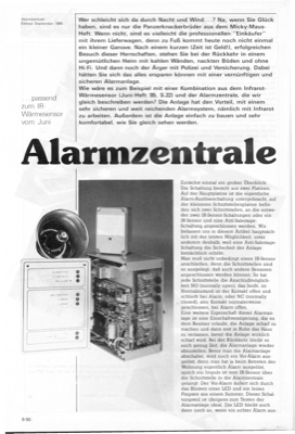 Alarm-Zentrale (IR-Wärme-Sensor)