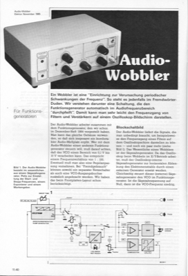 Audio-Wobbler
