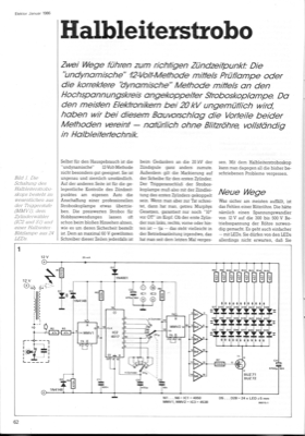 Stroboskop fürs Auto (LEDs)