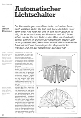 IR-Fernsteuerung für Lichtschalter