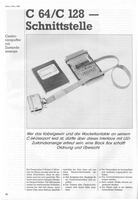 Schnittstelle C64 C128 (Userport)